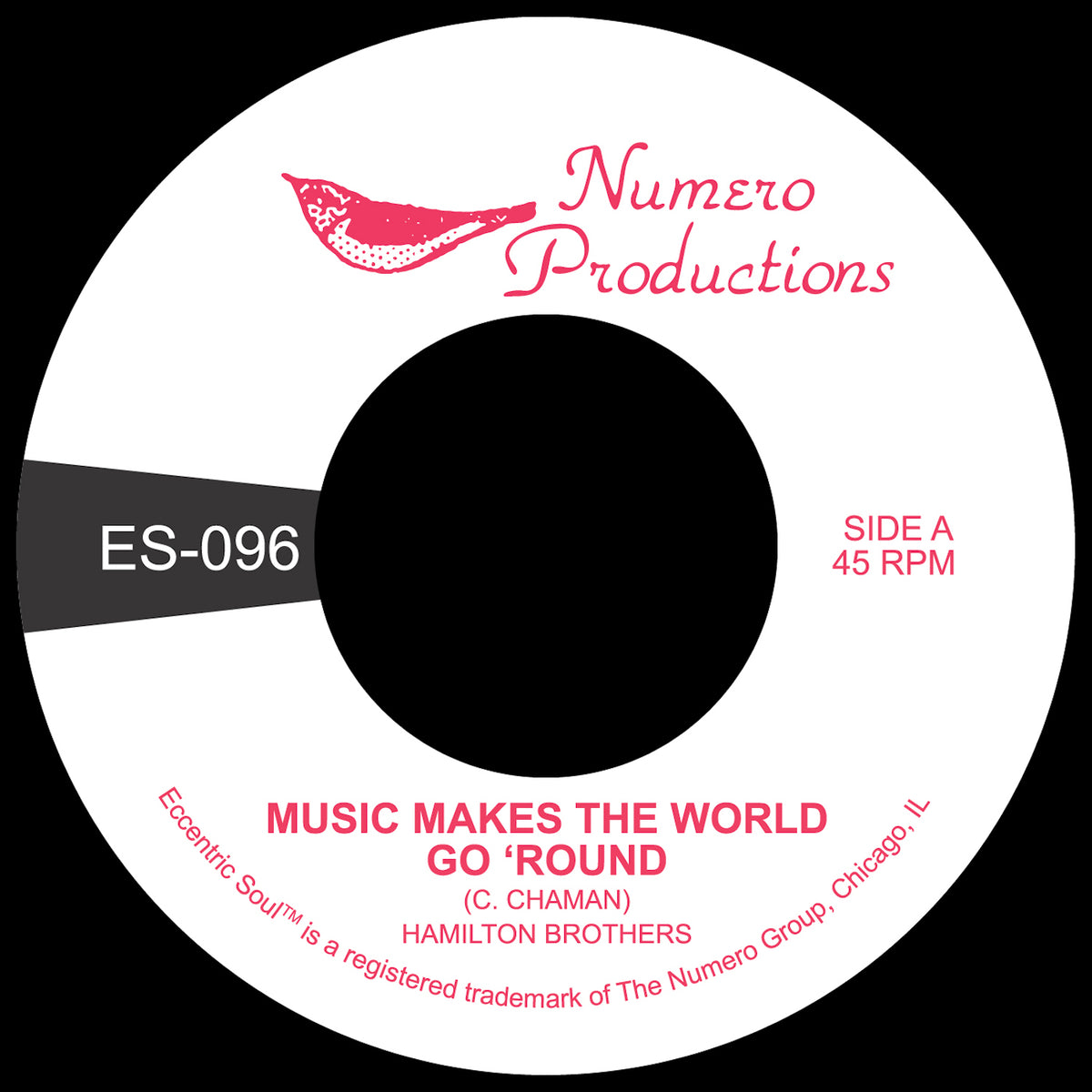 Hamilton Brothers - Music Makes The World Go Round b/w Inst