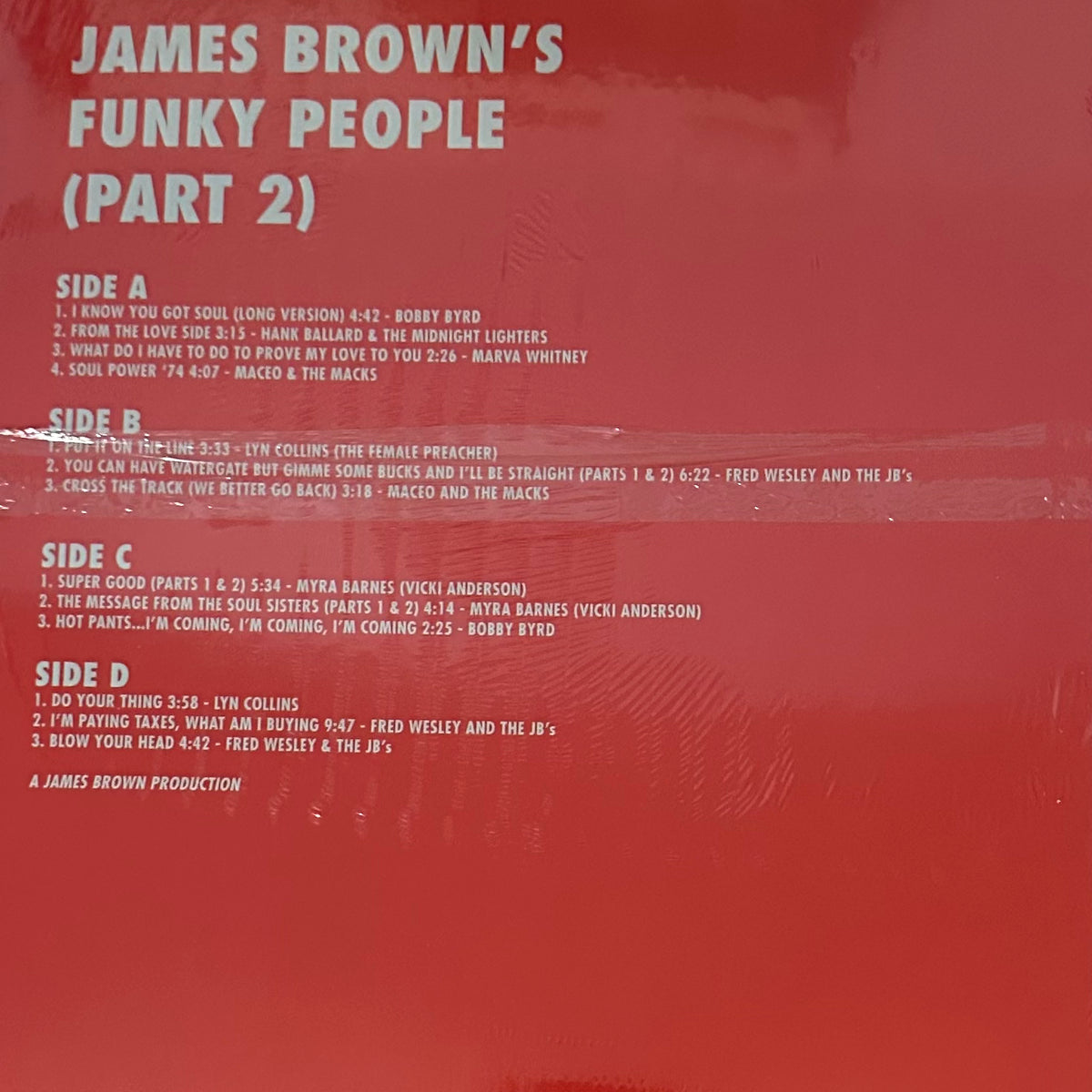 Various Artists - James Brown's Funky People, Volume 2 (2LP)