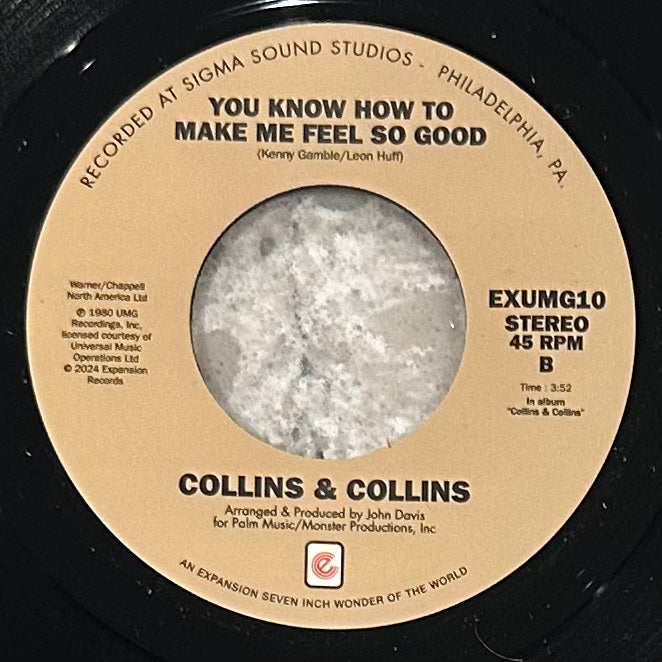 Collins & Collins - Top Of The World b/w You Know How To Make Me Feel So Good