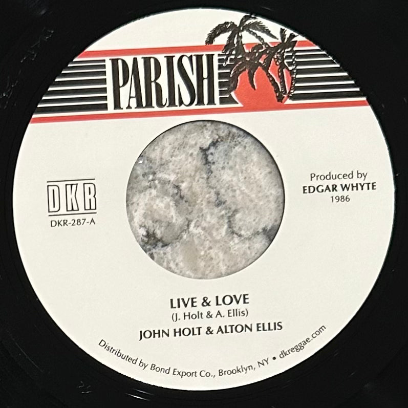 John Holt & Alton Ellis - Live & Love b/w Version