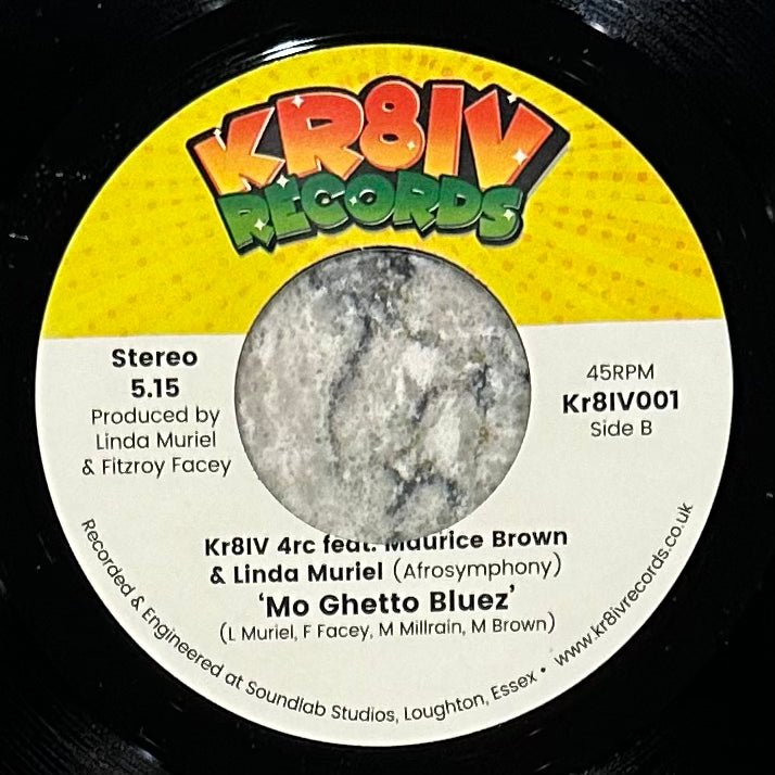 Kr8IV 4rc - Treat Me Right b/w Mo Ghetto Bluez