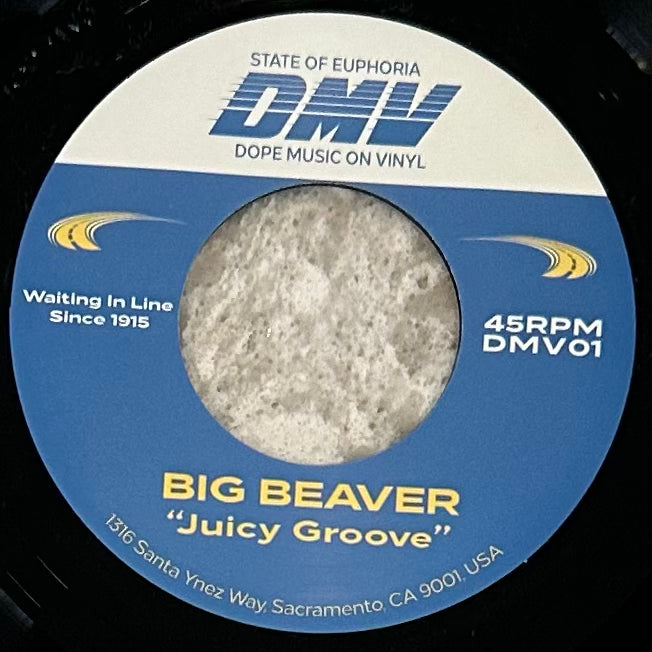 Big Beaver - Juicy Groove b/w Big Letters - Hypno-Run