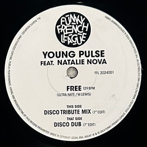 Young Pulse - Free (Disco Tribute Mix) b/w Dub