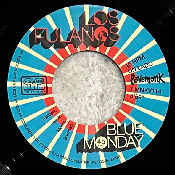 Los Fulanos - Blue Monday b/w Some Boogaloo?