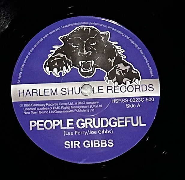 Sir Gibbs - People Grudgeful b/w Pan Ya Machete
