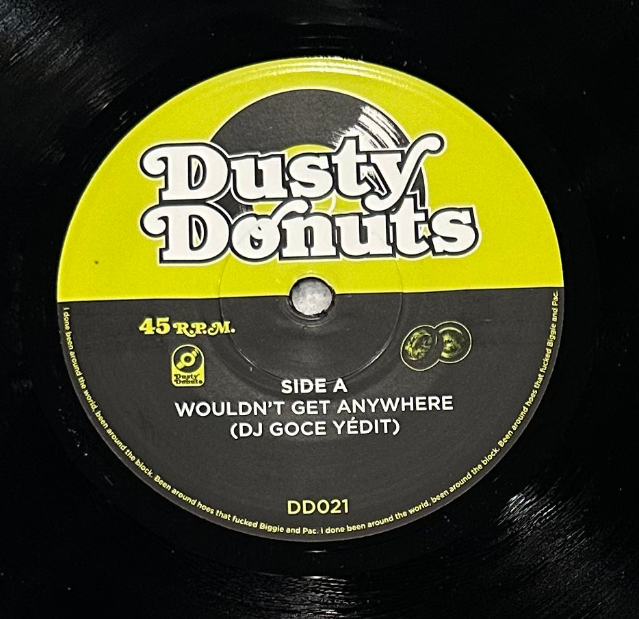 Dusty Donuts 21: DJ Goce - Couldn't Get Anywhere b/w All These Problems
