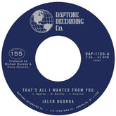 Jalen Ngonda - That's All I Wanted From You b/w So Glad I Found You