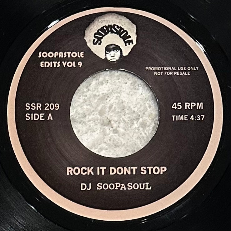DJ Soopasoul - Rock It Don't Stop