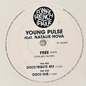 Young Pulse - Free (Disco Tribute Mix) b/w Dub