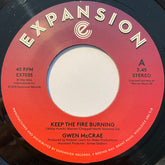 Gwen McCrae - Keep The Fire Burning b/w Funky Sensation