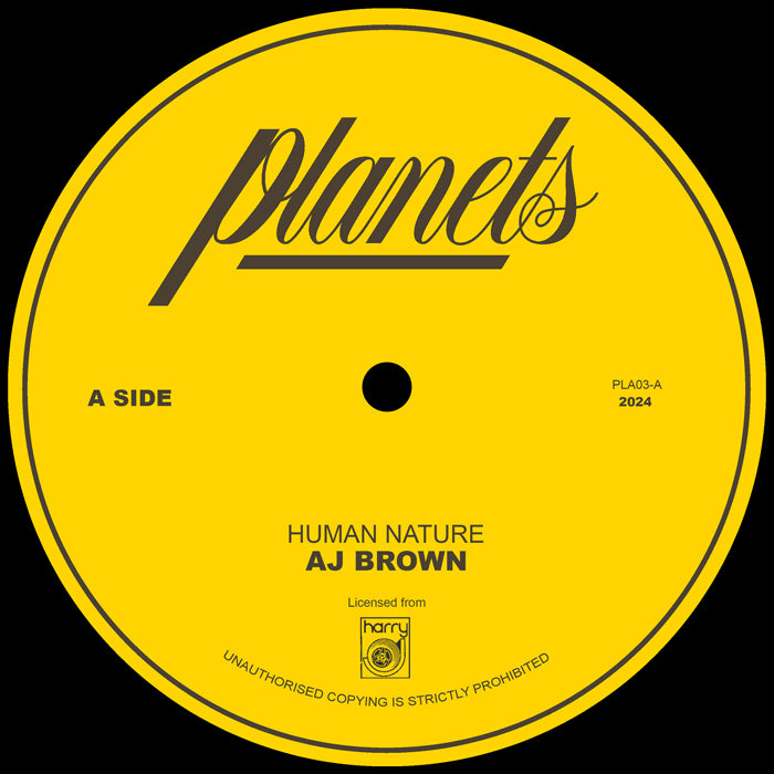 AJ Brown - Human Nature b/w Human Dubwise