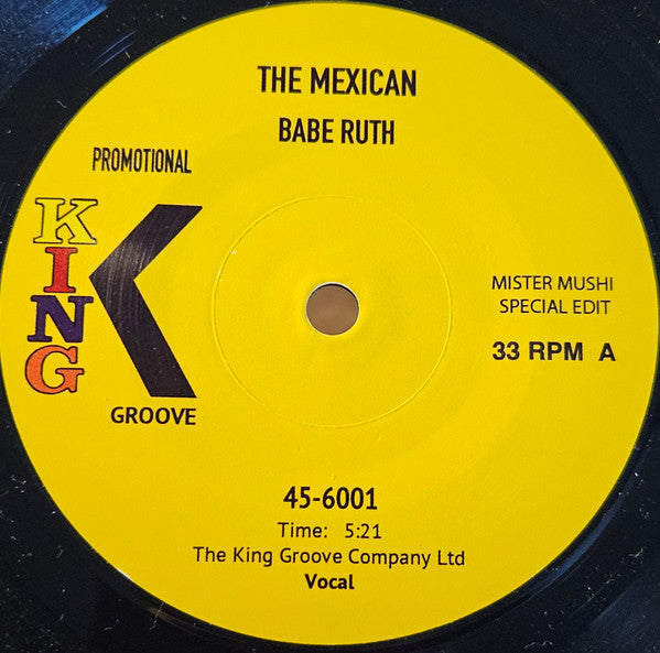 Babe Ruth - The Mexican b/w Inst