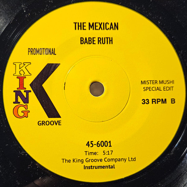 Babe Ruth - The Mexican b/w Inst