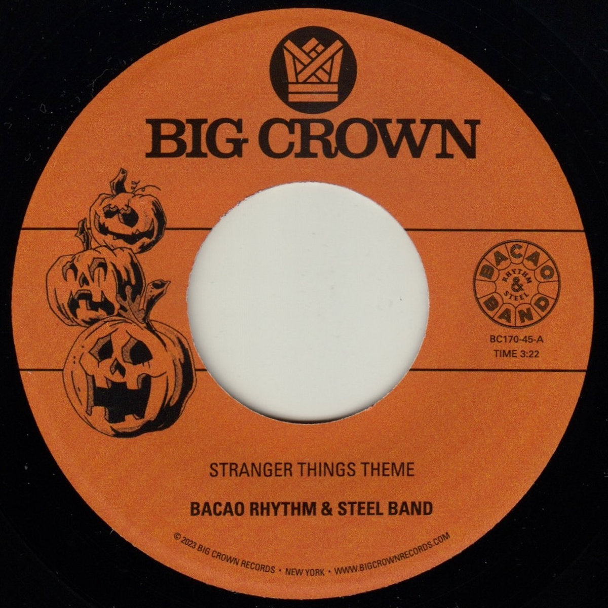 Bacao Rhythm & Steel Band - Stranger Things Theme b/w Halloween Theme