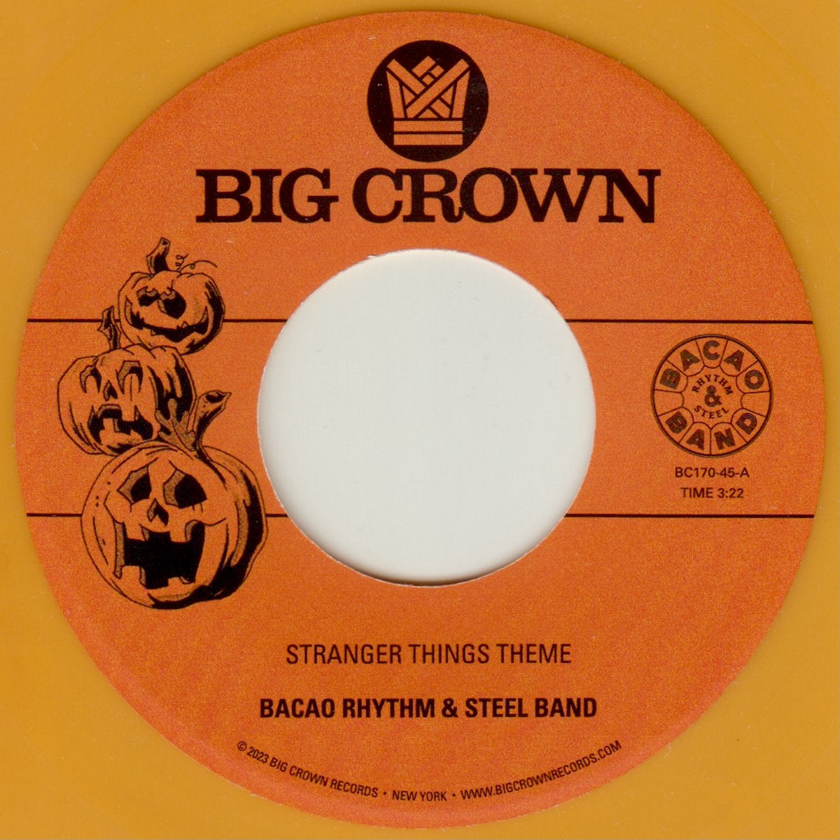 Bacao Rhythm & Steel Band - Stranger Things Theme b/w Halloween Theme