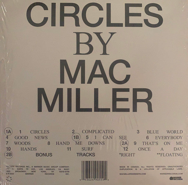 Mac Miller - Circles (2LP)