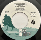 Tyrone Evans - Freedom Song b/w Version