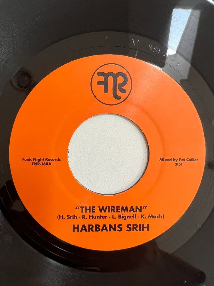 Harbans Srih - The Wireman b/w Beyond The Cosmic Rays