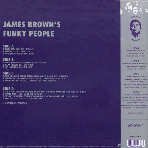 Various Artists - James Brown's Funky People (2LP)