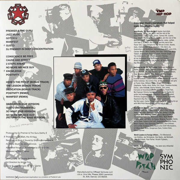 Gang Starr - No More Mr. Nice Guy (2LP)