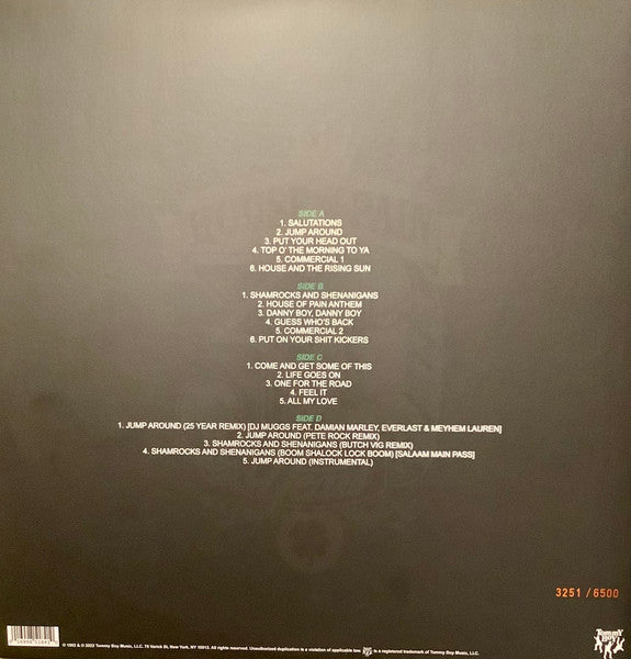 House of Pain - Fine Malt Lyrics (2LP) - 30th Anniversary