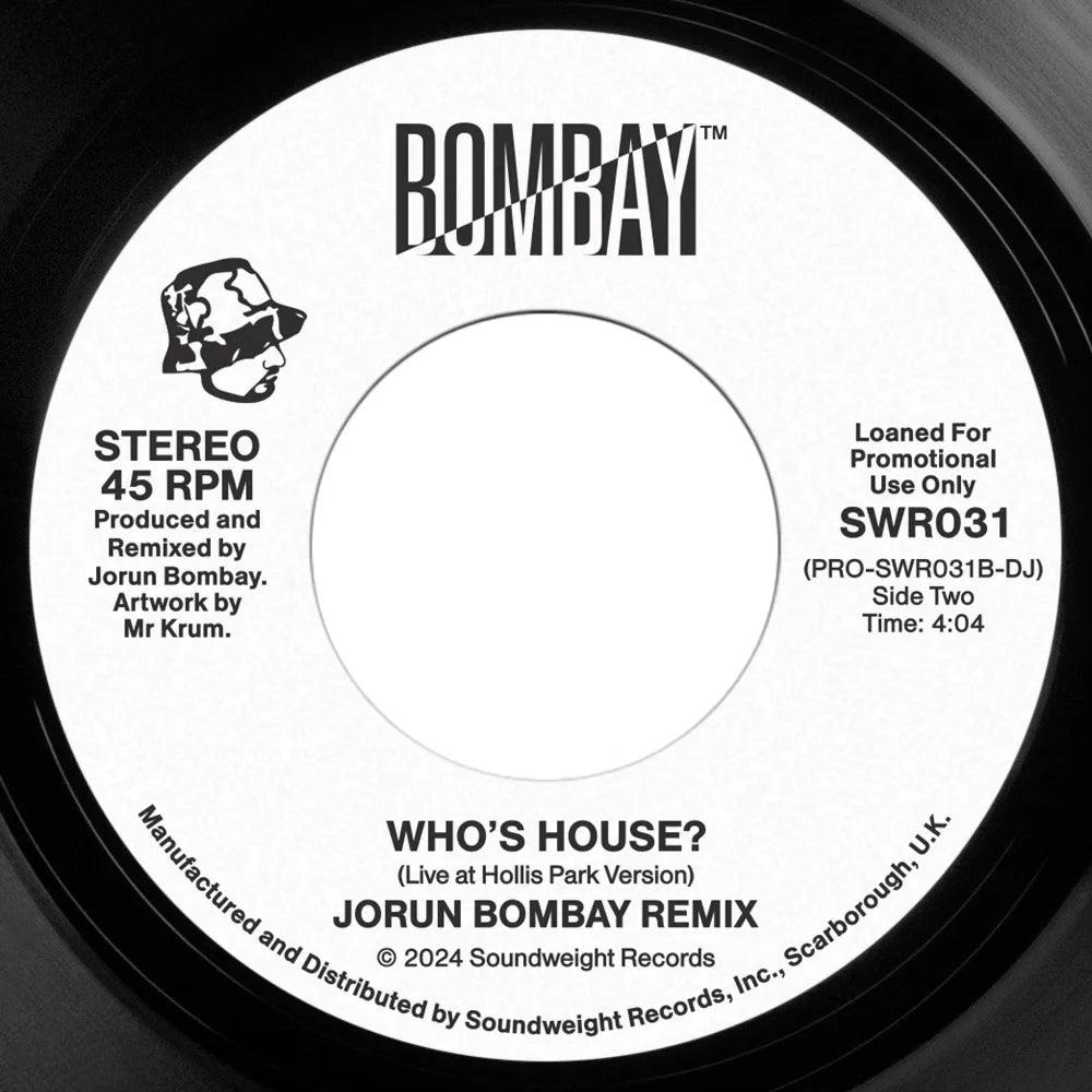 Jorun Bombay - Tougher b/w Who's House