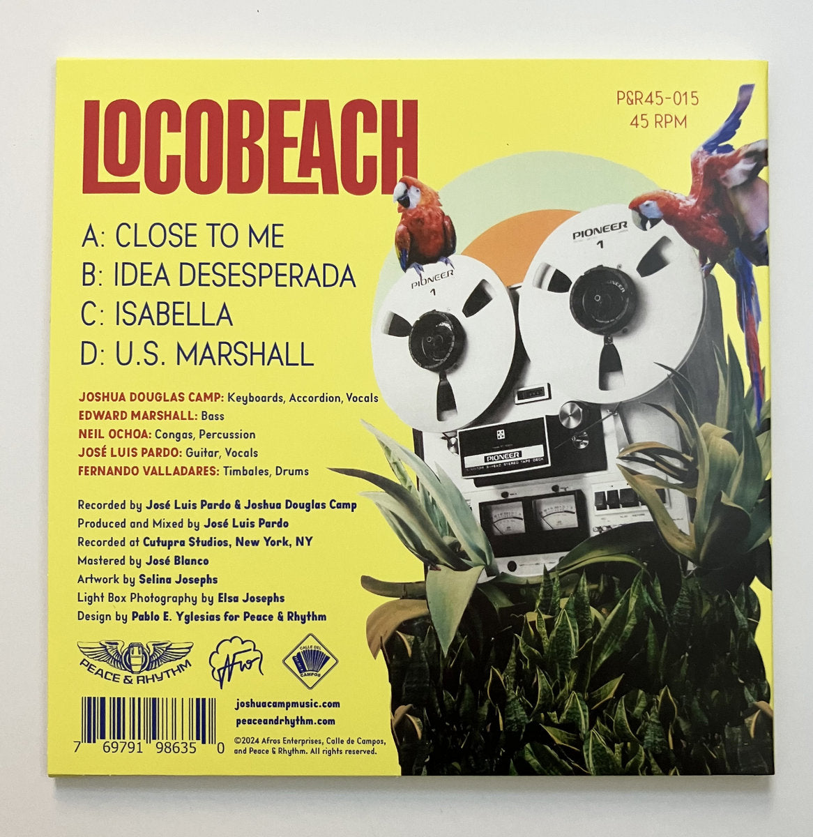 Locobeach - Close to Me (2x7")