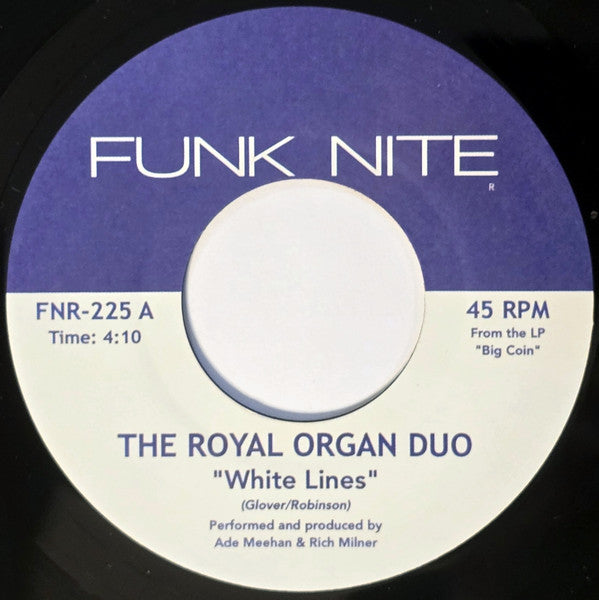 Royal Organ Duo, The - White Lines b/w £19.99