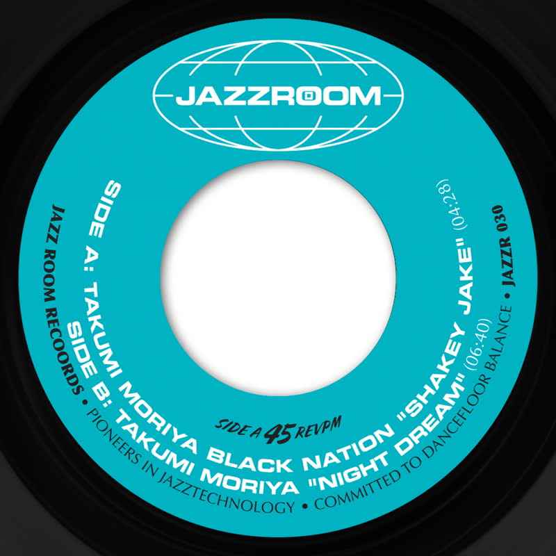 Takumi Moriya Black Nation - Shakey Jake b/w Night Dream