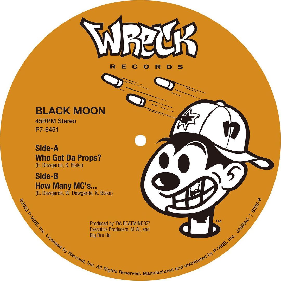 Black Moon - Who Got Da Props? b/w How Many MCs... (Pic Disc)