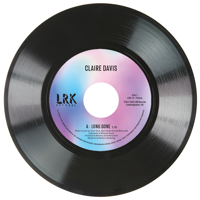 Claire Davis - Long Gone b/w Times Have Changed