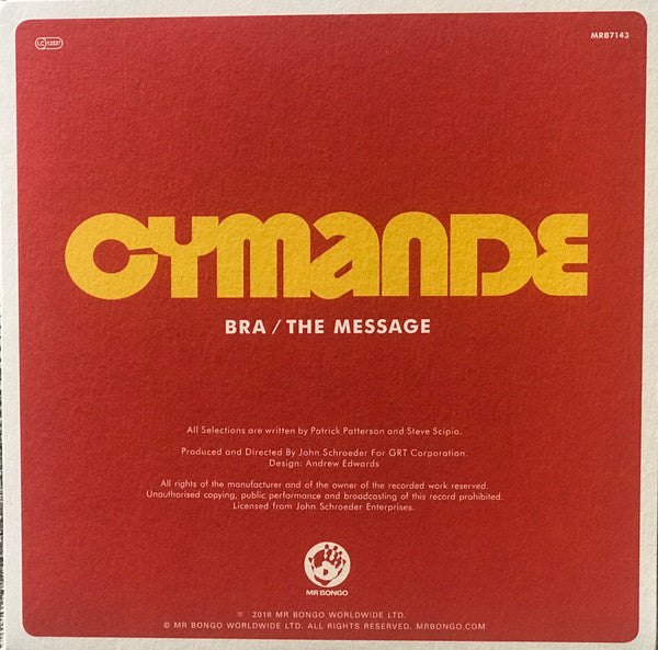 Cymande - Bra b/w The Message