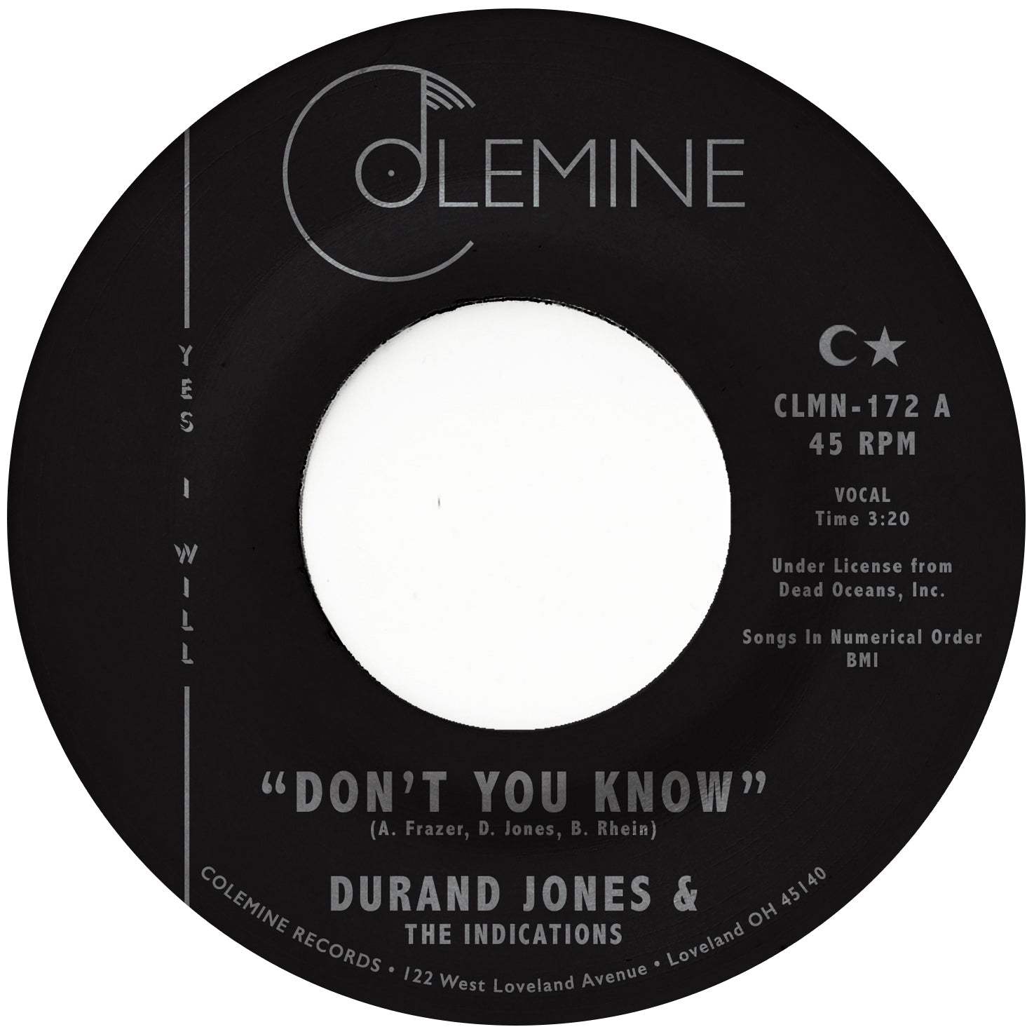 Durand Jones & The Indications - Don't You Know b/w True Love