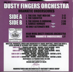 Dusty Fingers Orchestra, The - Dramatic Underscores