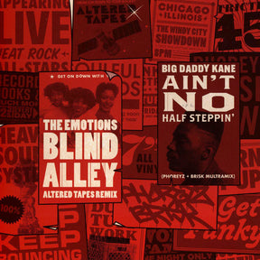 Emotions, The - Blind Alley b/w Big Daddy Kane - Ain't No Half Steppin' (Red Vinyl)