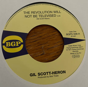 Gil Scott-Heron - The Revolution Will Not Be Televised b/w Home Is Where the Hatred Is