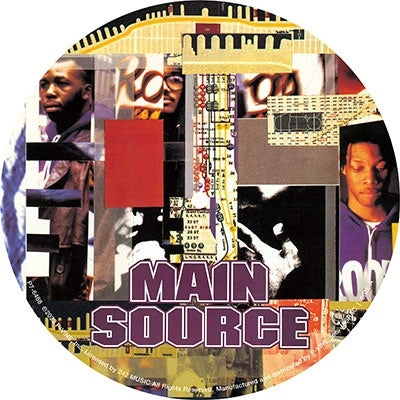 Main Source - Live at the Barbeque b/w Large Professor (Pic Disc)