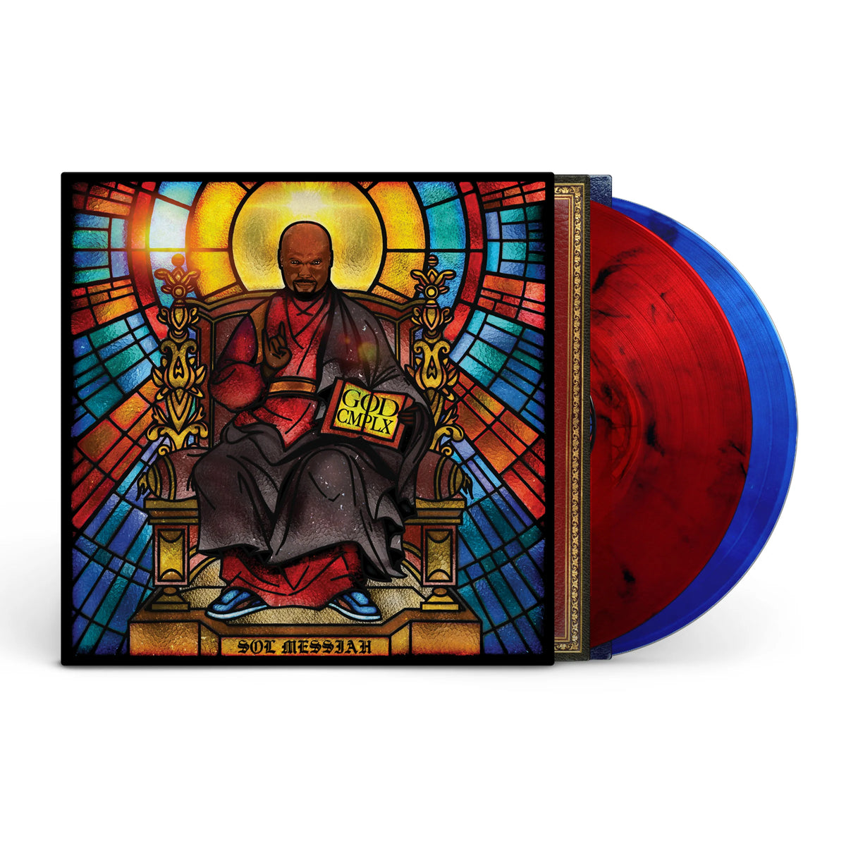 Sol Messiah - God Cmplx (2LP - Red & Blue Marble Vinyl)