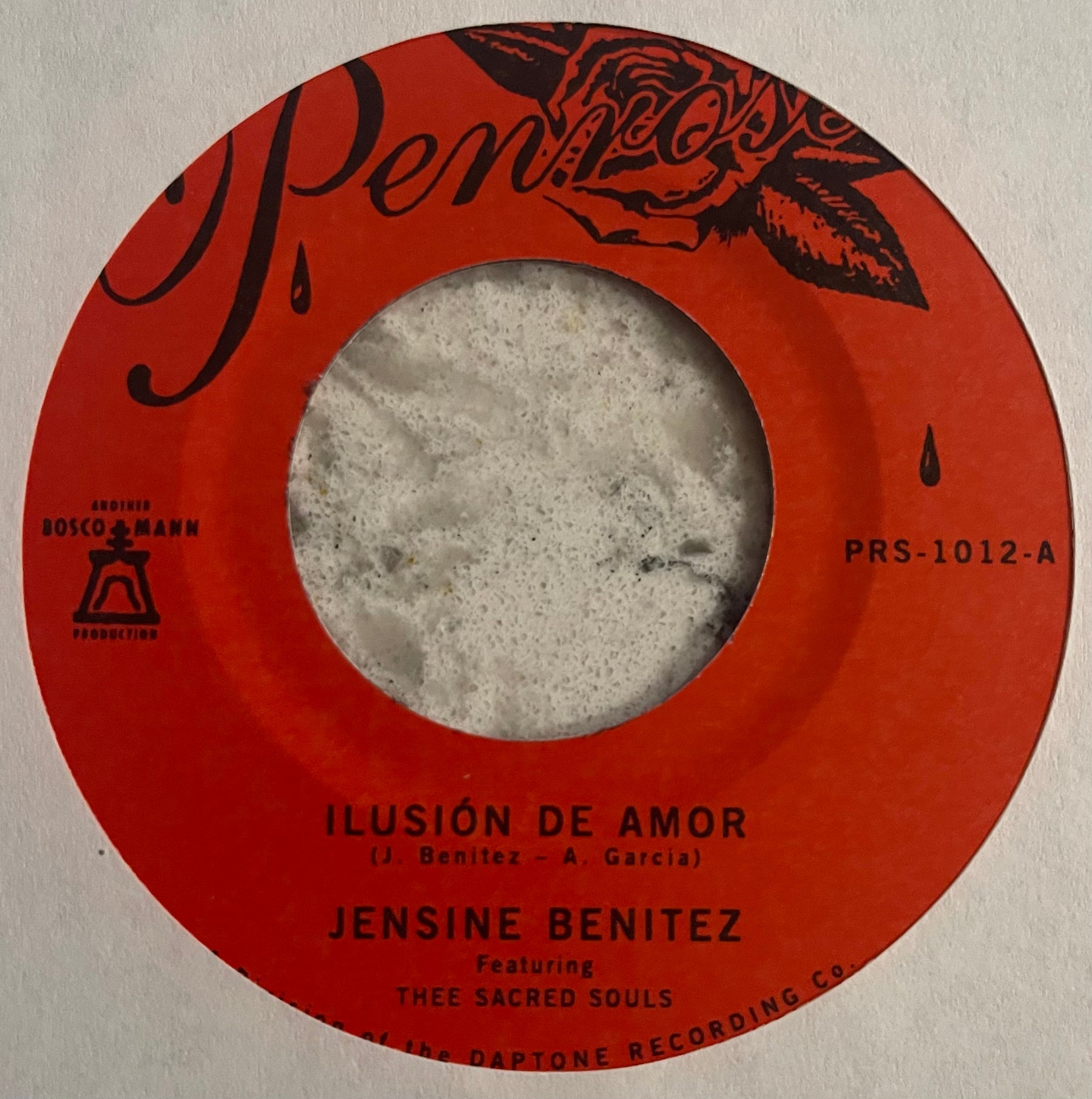 Jensine Benitez - Ilusion De Amor b/w The Sparkle In Your Eyes