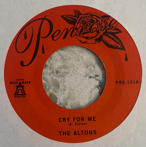 Altons, The - Float b/w Cry For Me