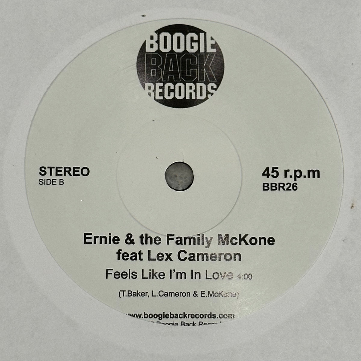 Ernie & the Family McKone - In The Thick Of It b/w Feels Like I'm In Love