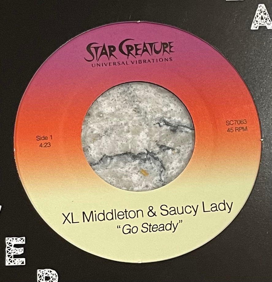 XL Middleton & Saucy Lady - Go Steady b/w Inst
