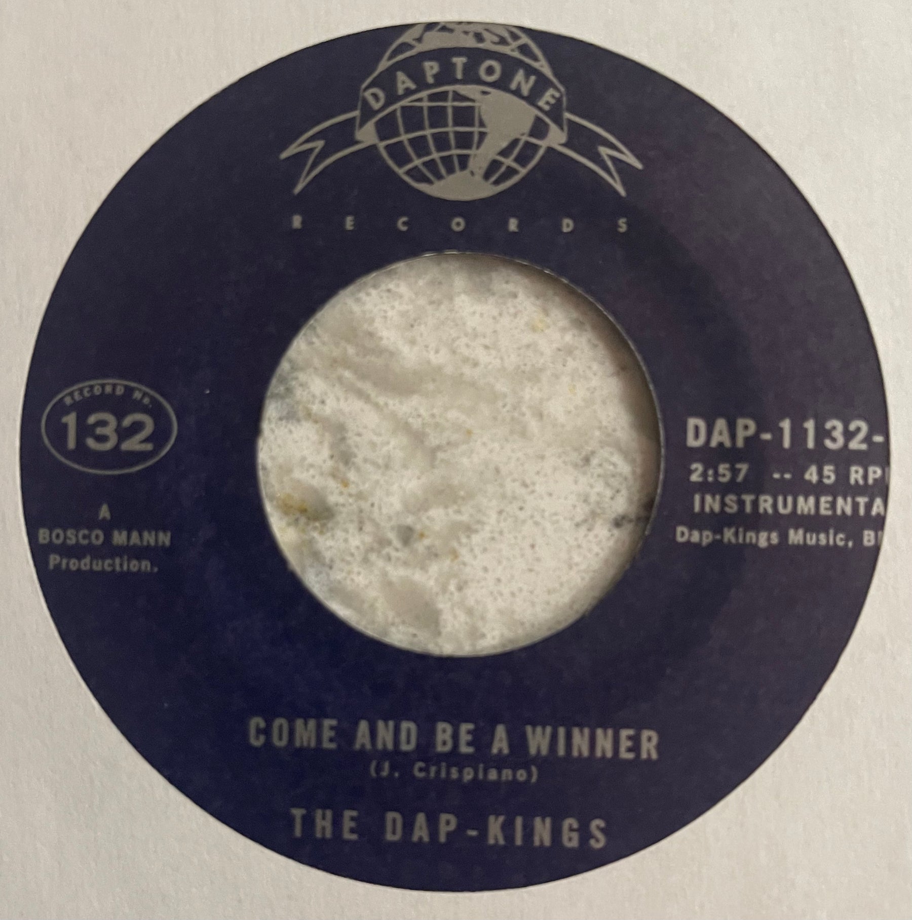 Sharon Jones and The Dap-Kings - Come Be A Winner b/w Inst